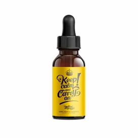 Amber Bottle With Black Dropper Cap 50ml